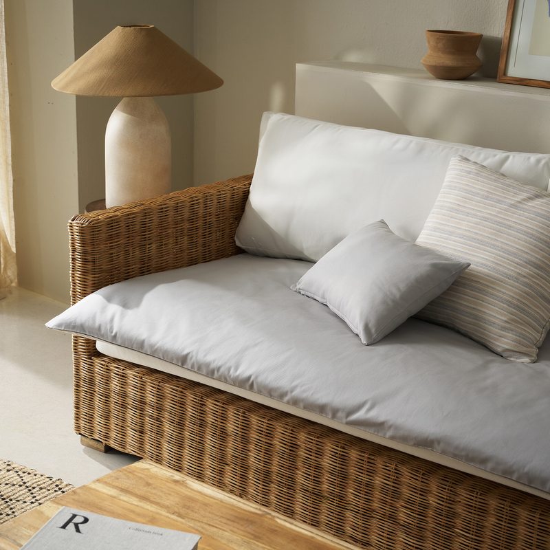 Sofa Topper 80x200cm GOFIS HOME  Emory Light Grey 714