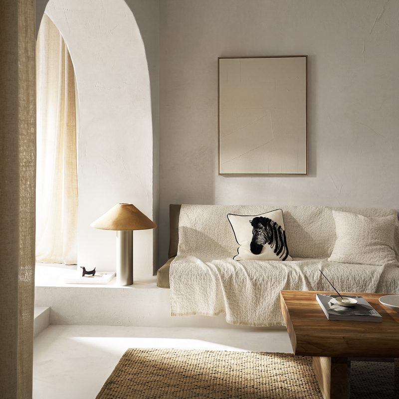 Ριχτάρι Πολυθρόνας 180x175cm GOFIS HOME  Francis Natural Beige 729/06 - Image 5