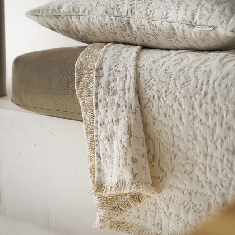 Ριχτάρι Τετραθέσιου 180x350cm GOFIS HOME  Francis Natural Beige 729/06 - Image 4