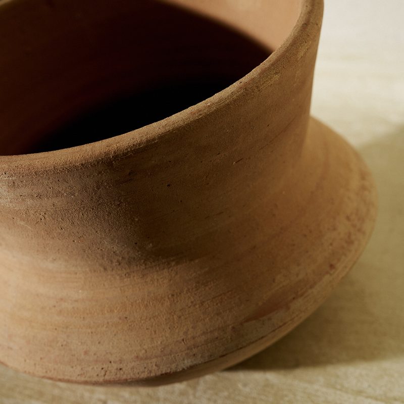 Πήλινο βάζο Ø12cm Ύψος: 14cm GOFIS HOME  Valyra  180 - Image 2