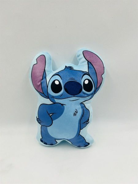 Disney Home Μαξιλάρι 3D Disney Home Stitch 617 35 cm Sky Blue 100% Velboa
