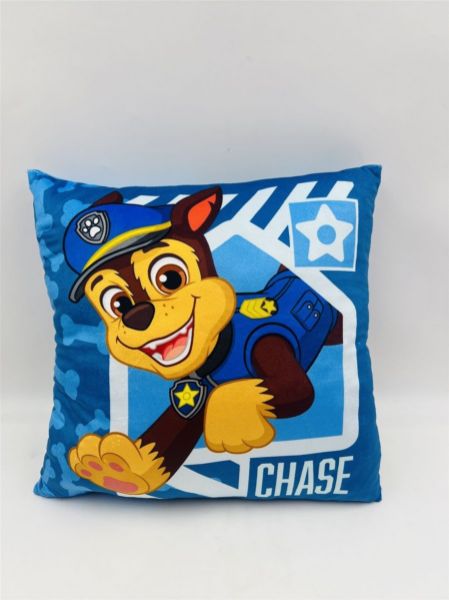 Nickelodeon Βελούδινο Μαξιλάρι Nickelodeon Paw Patrol 608 38X38 Blue 100% Velboa - Image 2