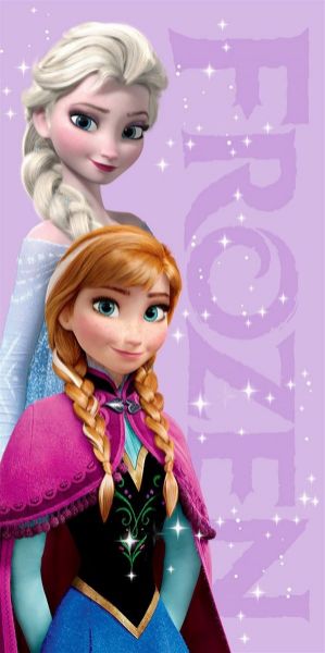 Disney Home Πετσέτα Θαλάσσης Quick Dry Disney Home Frozen 371 70X140 Lilac 100% Microfiber