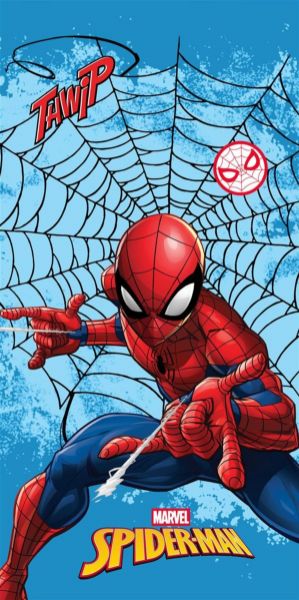 Marvel Πετσέτα Θαλάσσης Quick Dry Marvel Spider-Man 549 70X140 Sky Blue 100% Microfiber