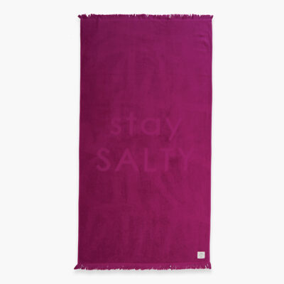 ΠΕΤΣΕΤΑ ΘΑΛΑΣΣΗΣ STAY SALTY 90X170, 100% ΒΑΜΒΑΚΙ - Image 2