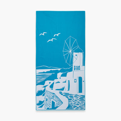 ΠΕΤΣΕΤΑ ΘΑΛΑΣΣΗΣ MY ISLAND BLUE 80X160, 100% ΜΙΚΡΟΙΝΕΣ