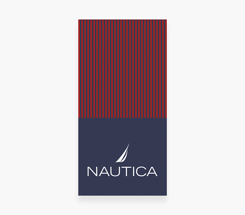 ΠΕΤΣΕΤΑ ΘΑΛΑΣΣΗΣ NAUTICA-NAU EXPRESS 80X160, 100% BAMBAKI
