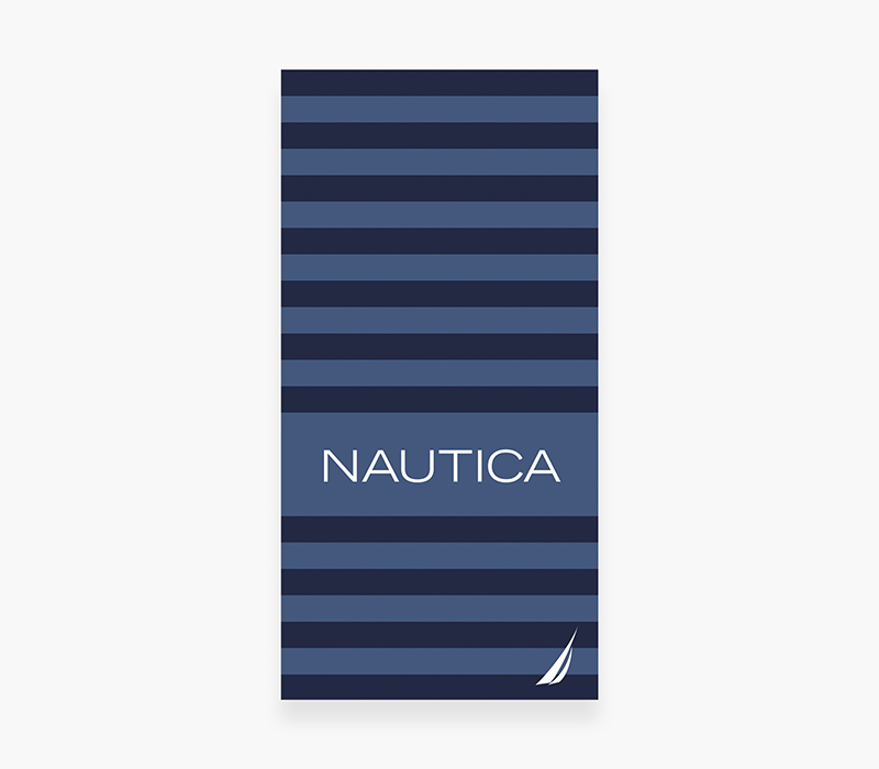 ΠΕΤΣΕΤΑ ΘΑΛΑΣΣΗΣ NAUTICA-NAU TRUST 80X160, 100% BAMBAKI