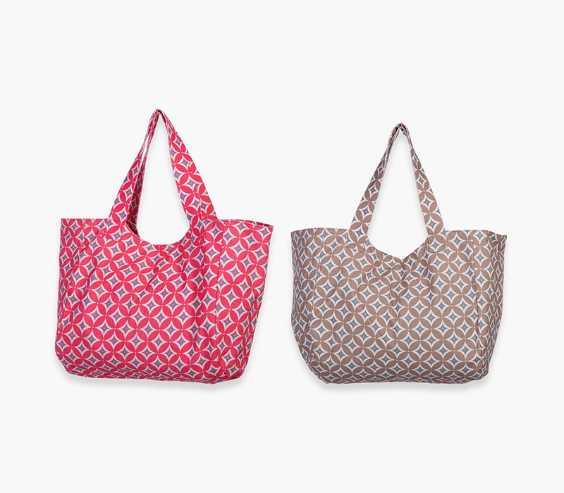 ΤΣΑΝΤΑ ΘΑΛΑΣΣΗΣ SPARKLE 41X39X24, 100% ΒΑΜΒΑΚΙ