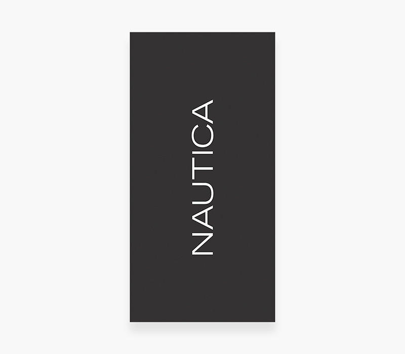 ΠΕΤΣΕΤΑ ΘΑΛΑΣΣΗΣ NAUTICA-NAU LOGO 80X160, 100% BAMBAKI - Image 5