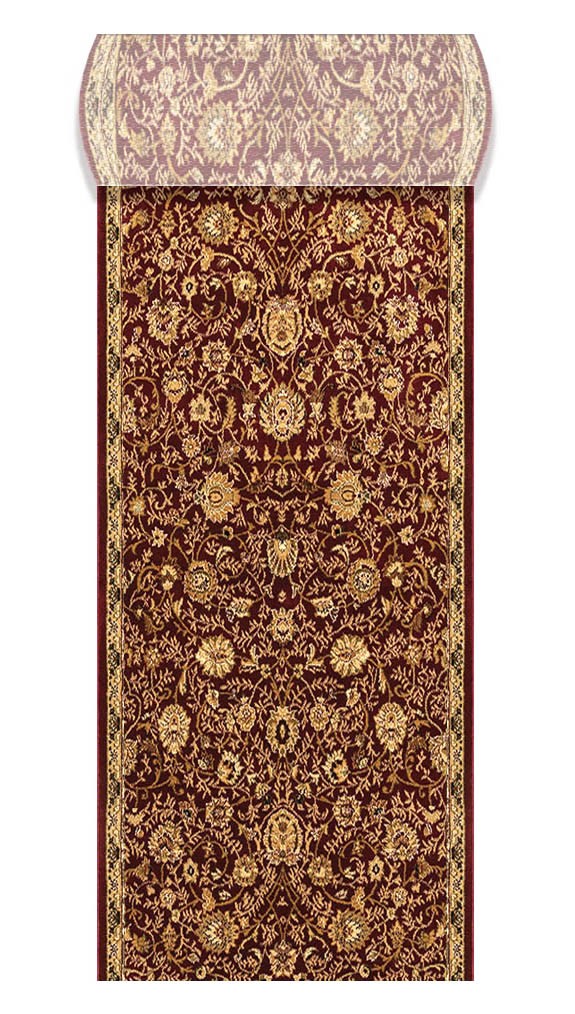 ΧΑΛΙ PERSIA 1533 BURGUNDY  ΔΙΑΔΡΟΜΟΣ 067M NewPlan ( Μηχανής Με το Μέτρο )