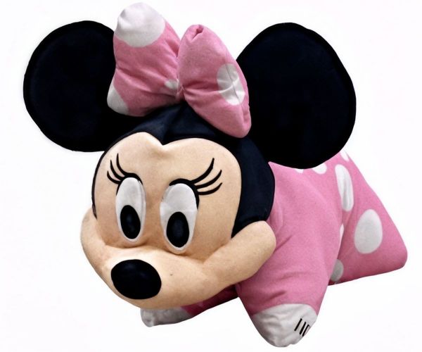Disney Home Μαξιλάρι - Λούτρινο 2 σε 1 Disney Home Minnie 88 45X28 Pink 100% Polyester - Image 2
