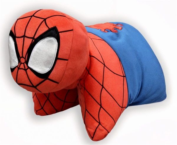 Disney Home Μαξιλάρι - Λούτρινο 2 σε 1 Marvel Spider-Man 89 45X28 Red-Blue 100% Polyester - Image 2