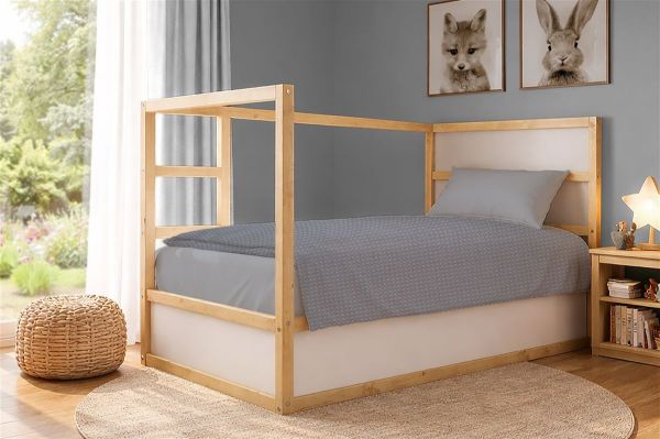 DIMcol Κουβέρτα Πικέ Μονόχρωμη 325 gr/m² 165x270 Grey 100% Cotton