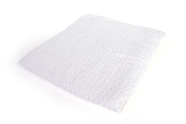 DIMcol Κουβέρτα Πικέ bebe Μονόχρωμη 325 gr/m² 85x110 White 100% Cotton