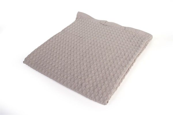 DIMcol Κουβέρτα Πικέ bebe Μονόχρωμη 325 gr/m² 85x110 Elephant 100% Cotton