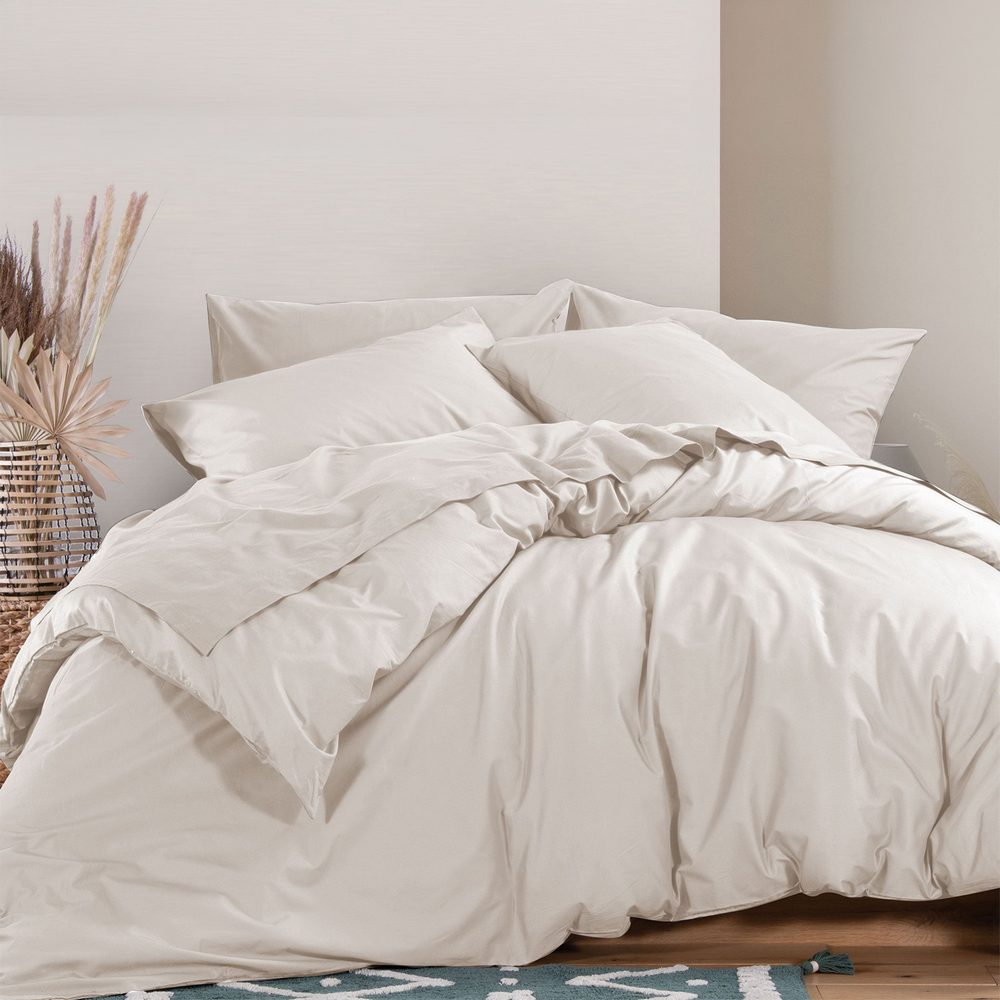 Παπλώματοθήκη King size Basic 22  Nef Nef Homeware, 100%ΒΑΜΒΑΚΙ - Image 2