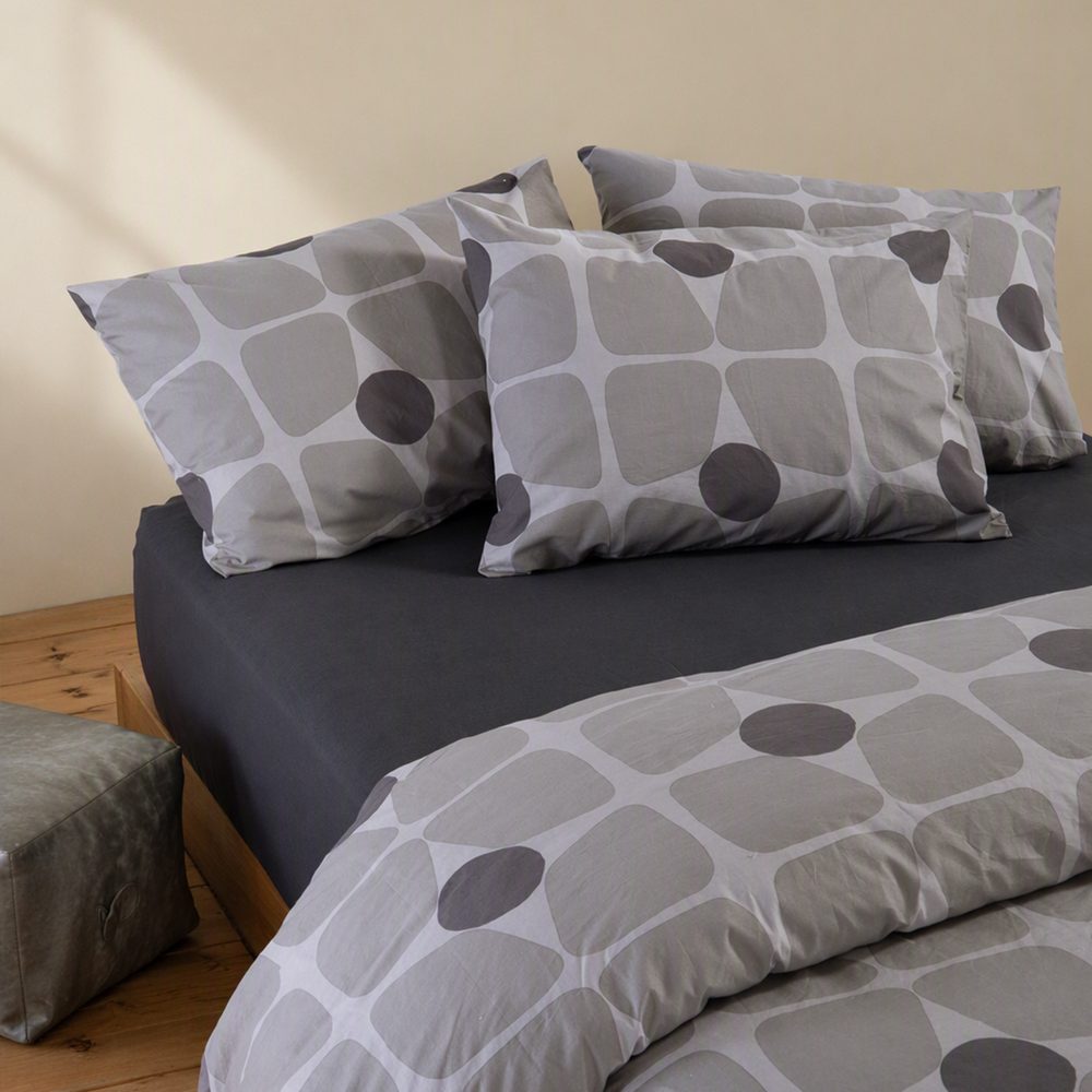 Σετ Σεντόνια Βαμβακερά Μονά με Λάστιχο Casual Coreo  Nef Nef Homeware, 100% ΒΑΜΒΑΚΙ - Image 3