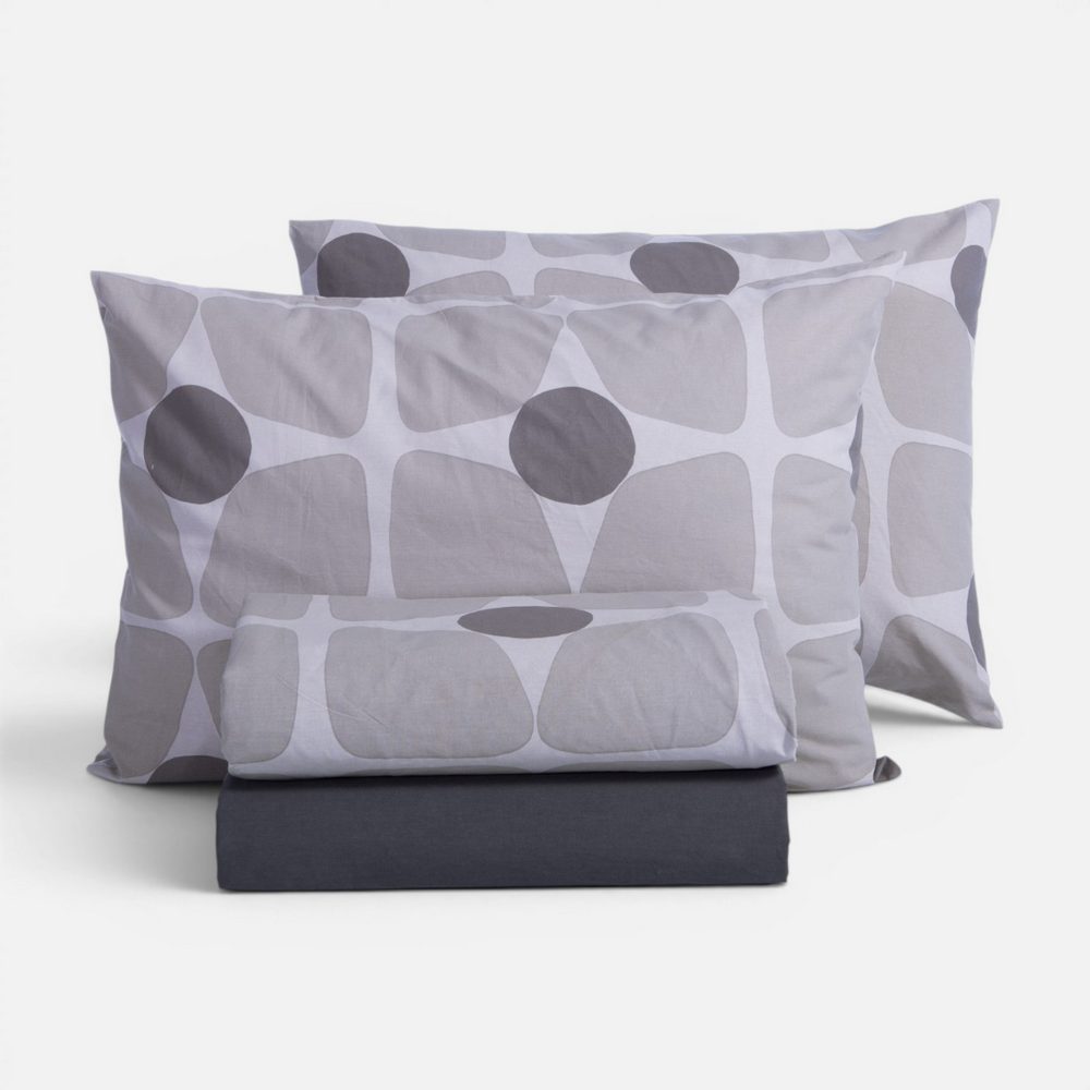Σετ Σεντόνια Βαμβακερά Μονά με Λάστιχο Casual Coreo  Nef Nef Homeware, 100% ΒΑΜΒΑΚΙ - Image 5