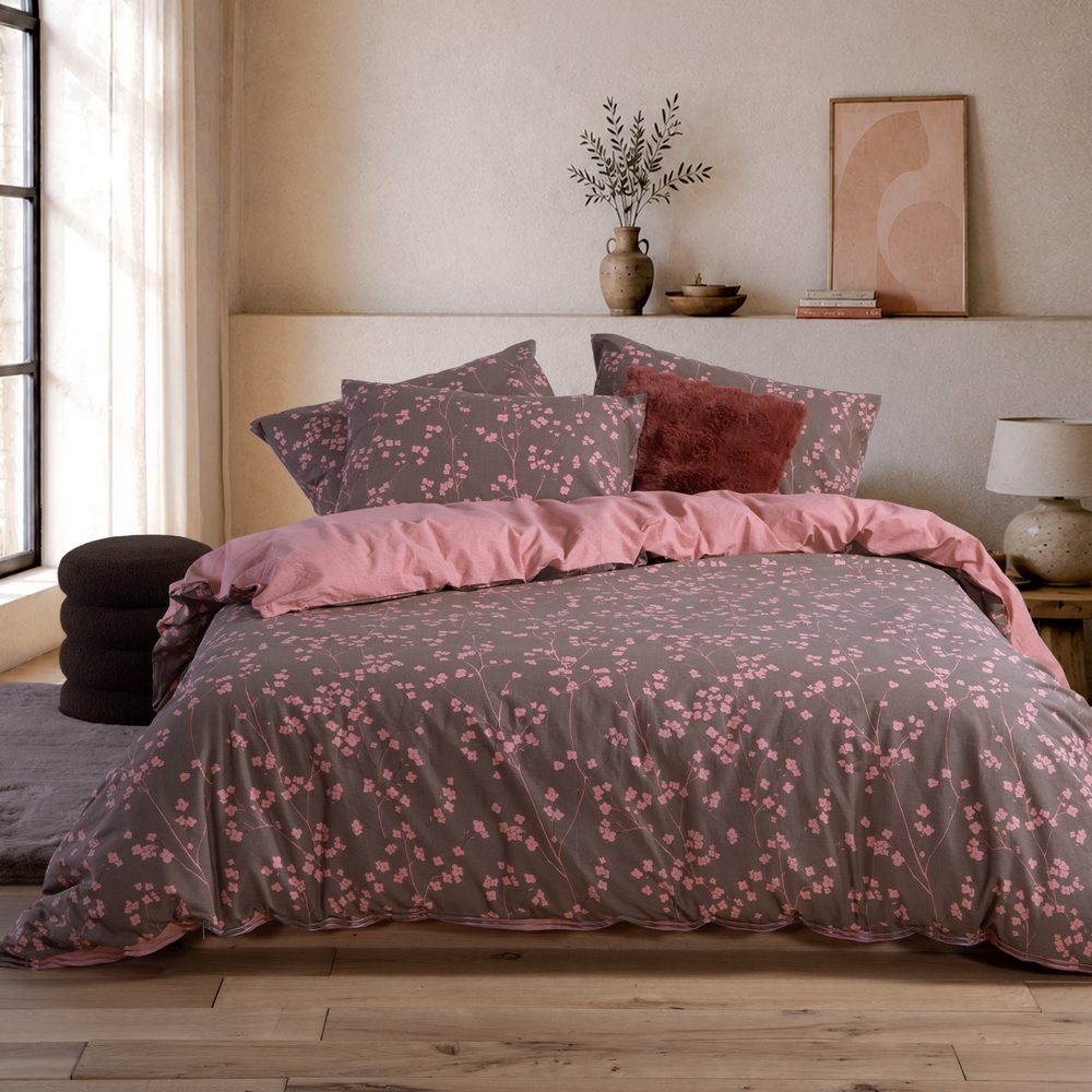 Σετ Σεντόνια Βαμβακερά Μονά με Λάστιχο Floriva  Nef Nef Homeware, 100% ΒΑΜΒΑΚΙ