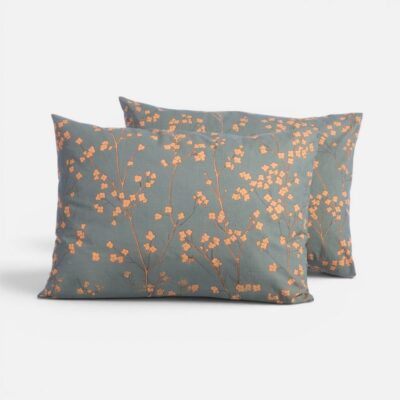 Μαξιλαροθήκη Floriva 52x72 Nef Nef Homeware, 100% ΒΑΜΒΑΚΙ - Image 3