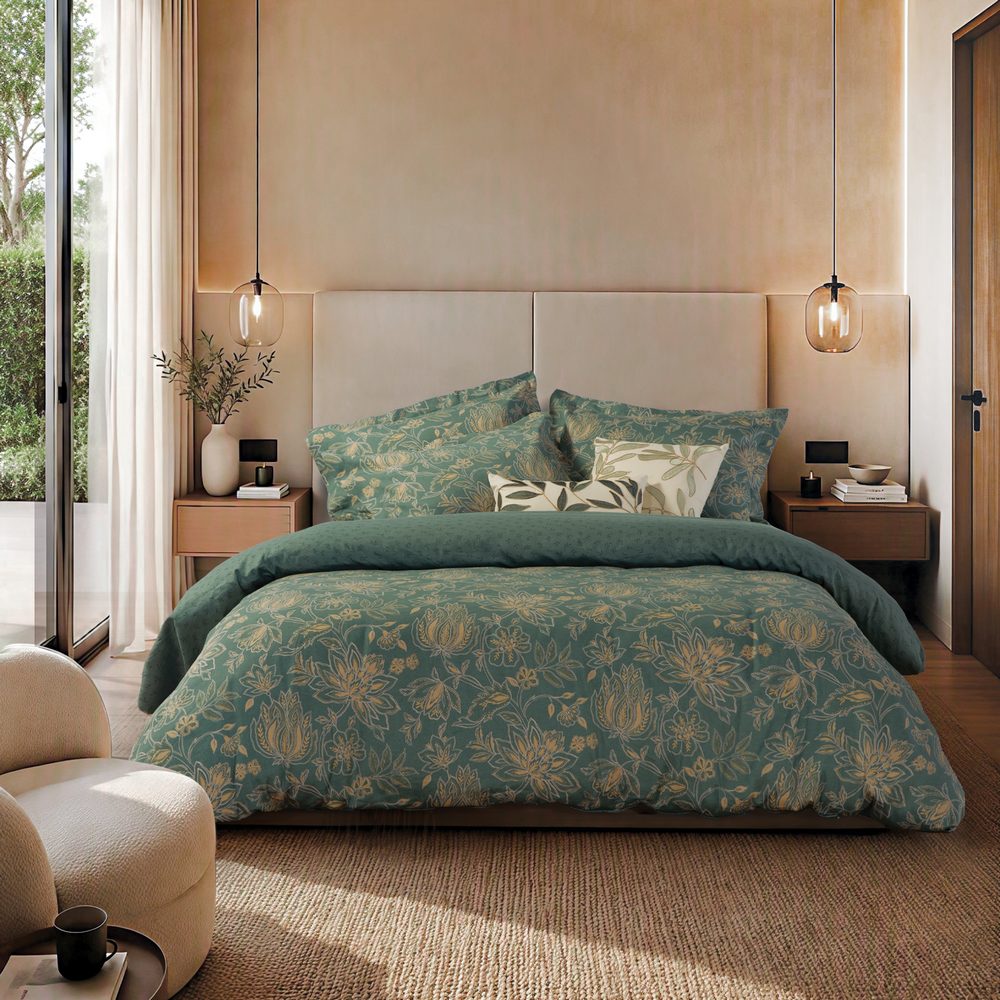 Σετ Σεντόνια Βαμβακοσατέν King Size Elinda 270X280  Nef Nef Homeware, 100% ΒΑΜΒΑΚΙ - Image 2