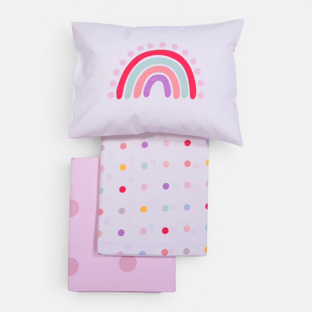 Σετ Σεντόνια Κούνιας Βρεφικά Baby Dots Nef Nef Homeware, 100% ΒΑΜΒΑΚΙ - Image 9