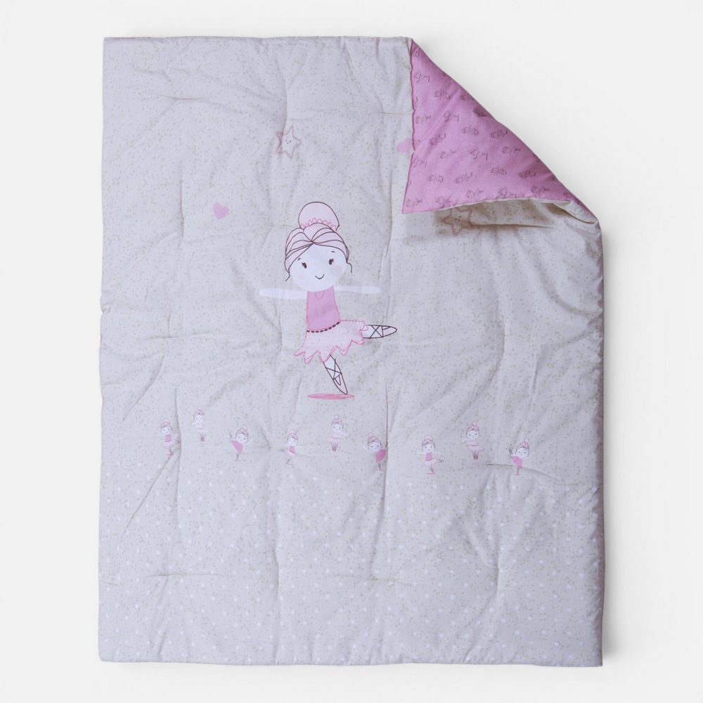 Πάπλωμα Βρεφικό Ballerine World 110x140  Nef Nef Homeware, ΥΦΑΣΜΑ:100%BAMB-ΕΣΩΤ:100%ΠΟΛ - Image 3