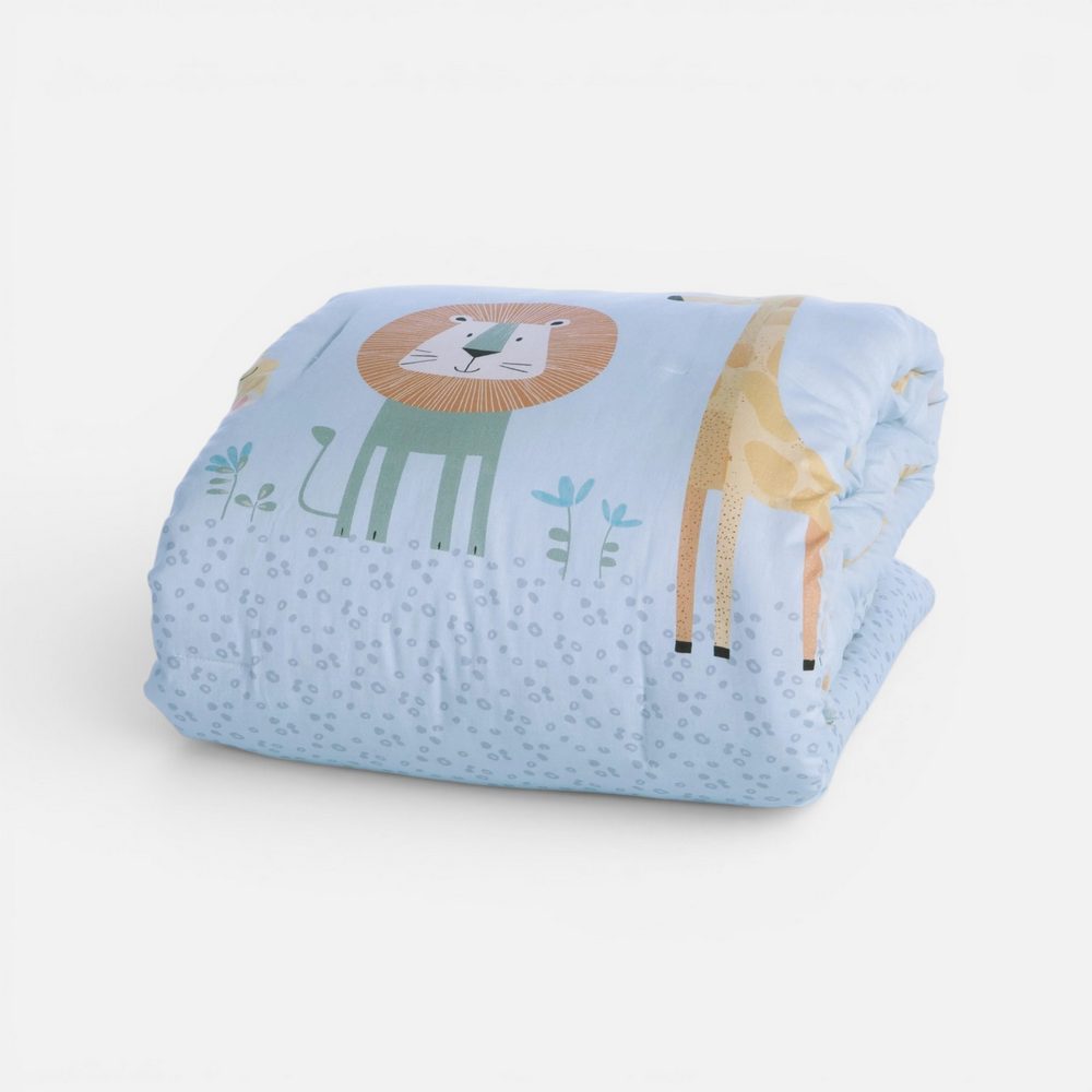 Πάπλωμα Βρεφικό Wild Company 110x140 Nef Nef Homeware, ΥΦΑΣΜΑ:100%BAMB-ΕΣΩΤ:100%ΠΟΛ - Image 2