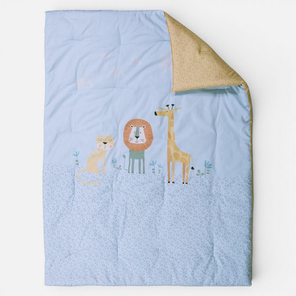 Πάπλωμα Βρεφικό Wild Company 110x140 Nef Nef Homeware, ΥΦΑΣΜΑ:100%BAMB-ΕΣΩΤ:100%ΠΟΛ - Image 3