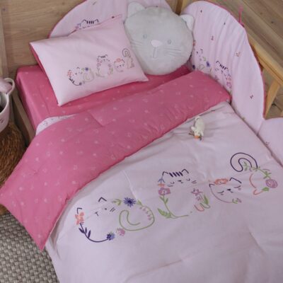Πάπλωμα Βρεφικό Cats Are Perfect 110x140 Nef Nef Homeware, ΥΦΑΣΜΑ:100%BAMB-ΕΣΩΤ:100%ΠΟΛ