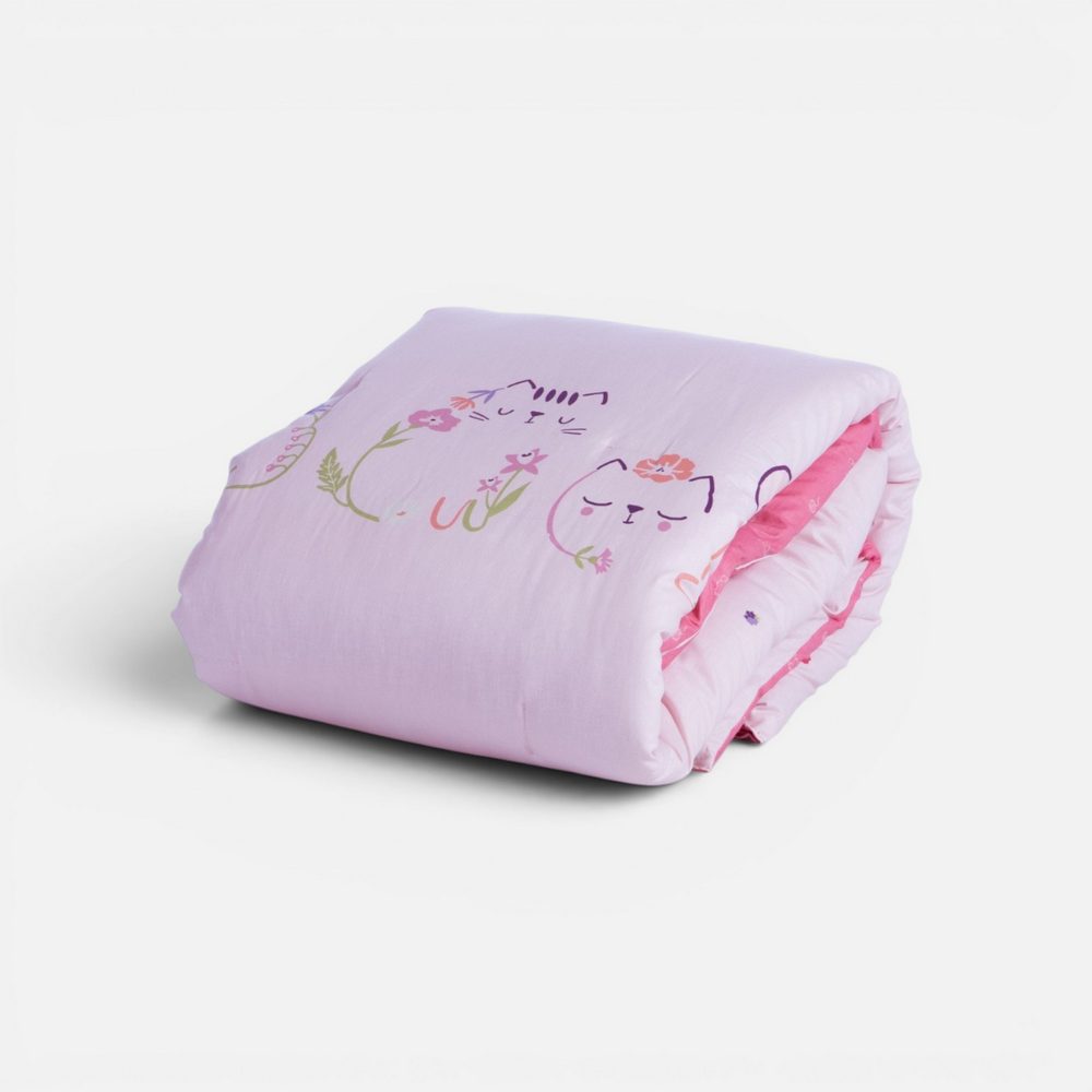 Πάπλωμα Βρεφικό Cats Are Perfect 110x140  Nef Nef Homeware, ΥΦΑΣΜΑ:100%BAMB-ΕΣΩΤ:100%ΠΟΛ - Image 3
