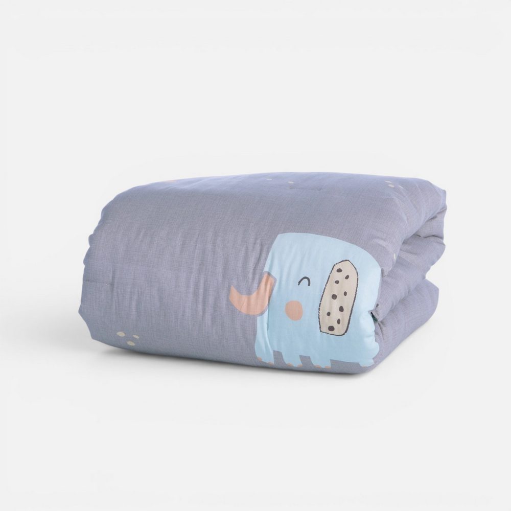 Πάπλωμα Βρεφικό Elephants 110x140  Nef Nef Homeware, ΥΦΑΣΜΑ:100%BAMB-ΕΣΩΤ:100%ΠΟΛ - Image 3