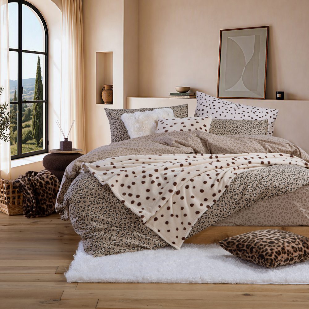Σετ Σεντόνια Βαμβακερά King Size με Λάστιχο Wild  Nef Nef Homeware, 100% ΒΑΜΒΑΚΙ - Image 7