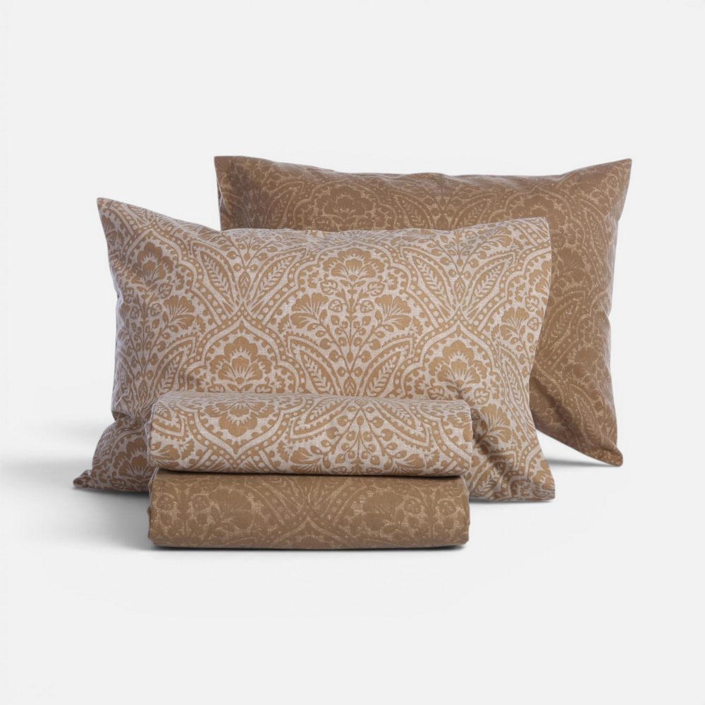 Σετ Σεντόνια Υπέρδιπλα με Λάστιχο Marcel  Nef Nef Homeware, 100% BAMBAKI - Image 4