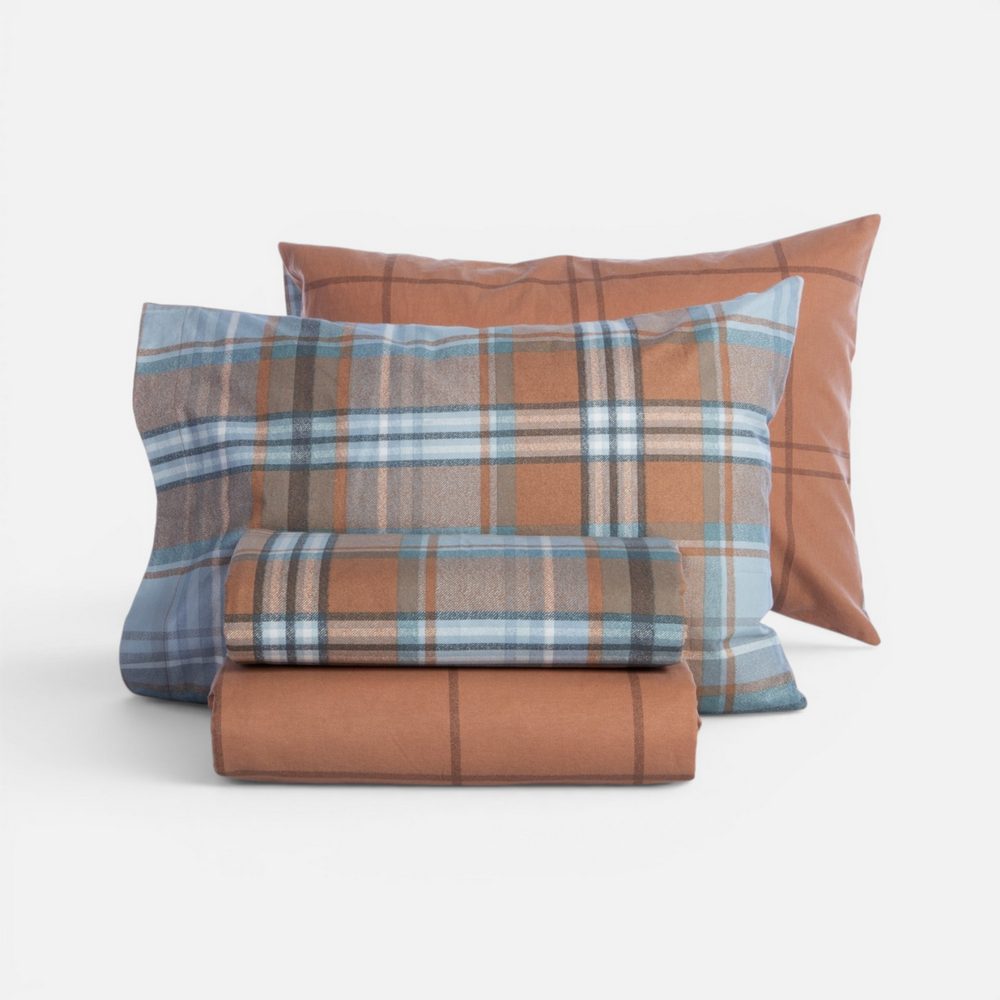Σετ Σεντόνια Μονά Resten 160x260 Nef Nef Homeware, 100% BAMBAKI - Image 6