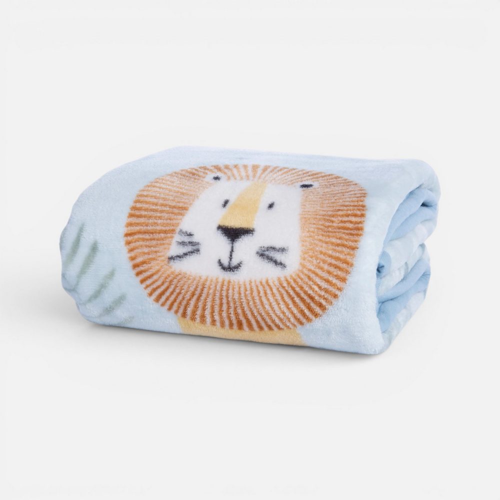 Κουβέρτα Βρεφική Αγκαλιάς Wild Company 75x100 Nef Nef Homeware, 100% ΠΟΛΥΕΣΤΕΡΑΣ - Image 3