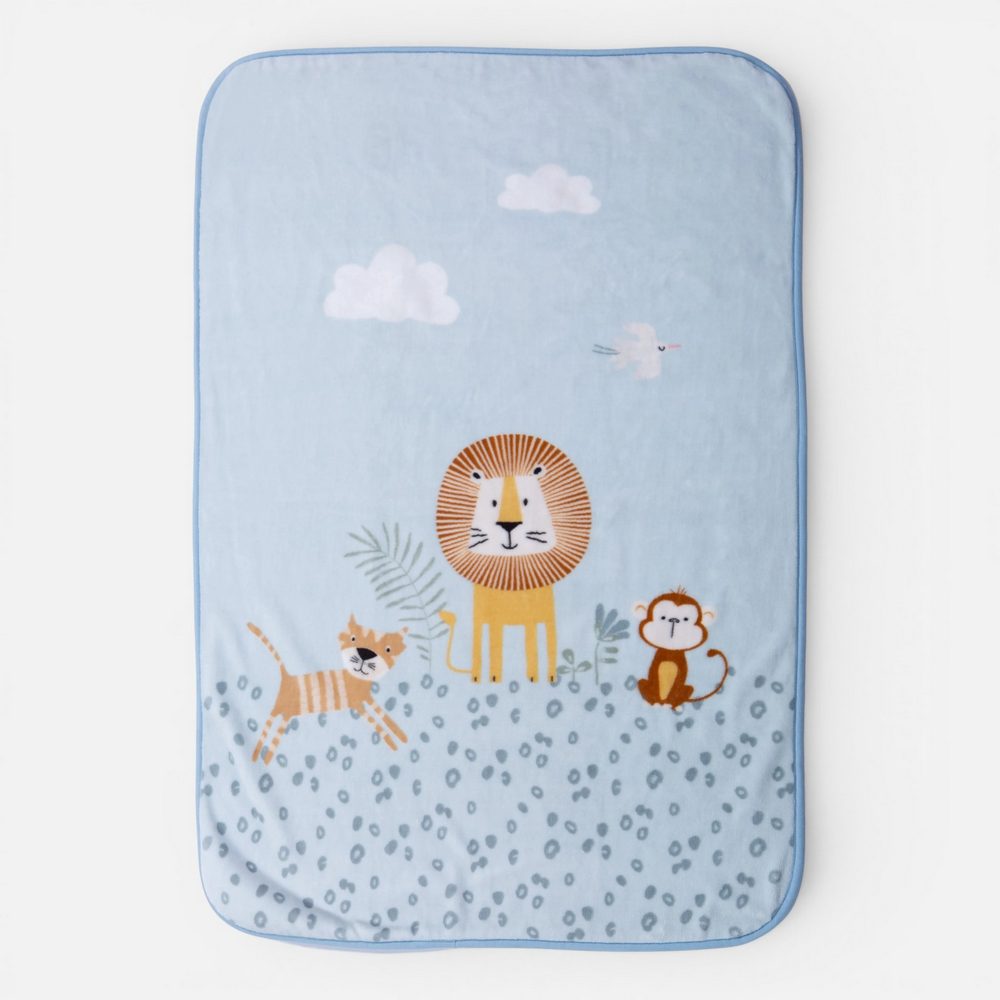 Κουβέρτα Βρεφική Κούνιας Wild Company 100x140 Nef Nef Homeware, 100% ΠΟΛΥΕΣΤΕΡΑΣ - Image 4