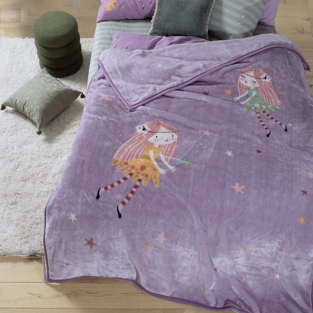 Κουβέρτα Παιδική Fairy Tale 160x220 Nef Nef Homeware, 100% ΠΟΛΥΕΣΤΕΡΑΣ