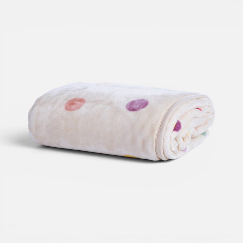 Κουβέρτα Παιδική Dots Ecru 160x220 Nef Nef Homeware, 100% ΠΟΛΥΕΣΤΕΡΑΣ - Image 3
