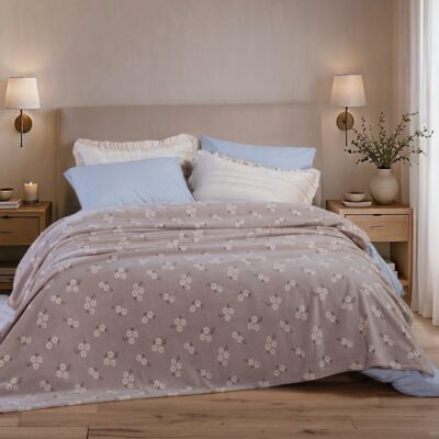 Κουβέρτα Fleece Υπέρδιπλη Judith Nef Nef Homeware, 100% ΠΟΛΥΕΣΤΕΡΑΣ