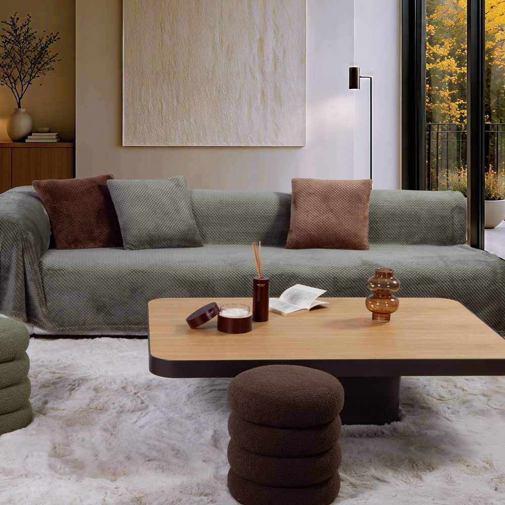 Ριχτάρι Πολυθρόνας Edinber 130x180  Nef Nef Homeware, 100% ΠΟΛΥΕΣΤΕΡΑΣ - Image 2