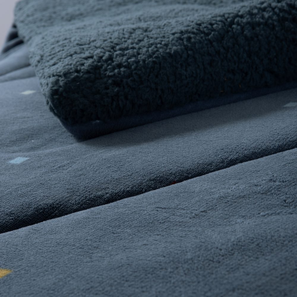 Κουβερτοπάπλωμα Παιδικό Μονό Dots Blue 160x220  Nef Nef Homeware, ΥΦ:100% ΠΟΛ-ΓΕΜΙΣΜΑ:100% ΠΟΛ.-ΠΙΣΩ:ΓΟΥΝΑ - Image 4