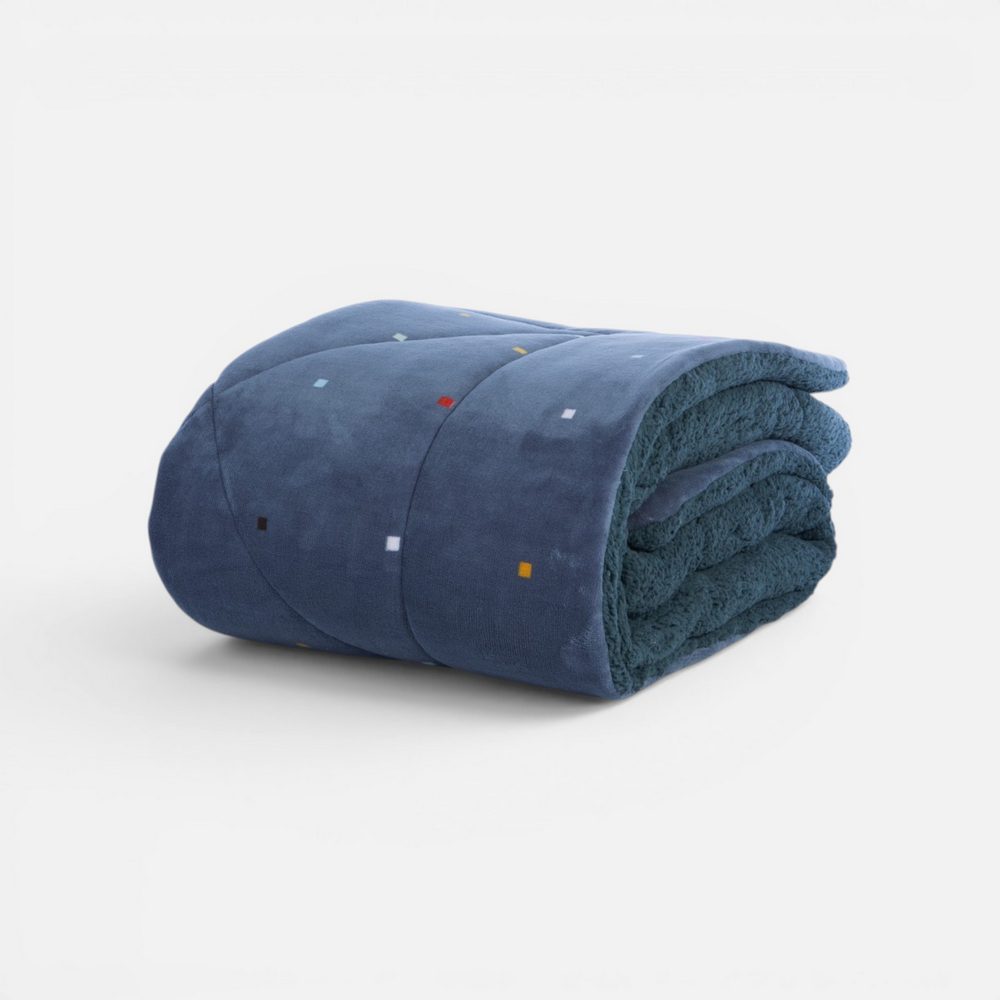 Κουβερτοπάπλωμα Παιδικό Μονό Dots Blue 160x220  Nef Nef Homeware, ΥΦ:100% ΠΟΛ-ΓΕΜΙΣΜΑ:100% ΠΟΛ.-ΠΙΣΩ:ΓΟΥΝΑ - Image 6