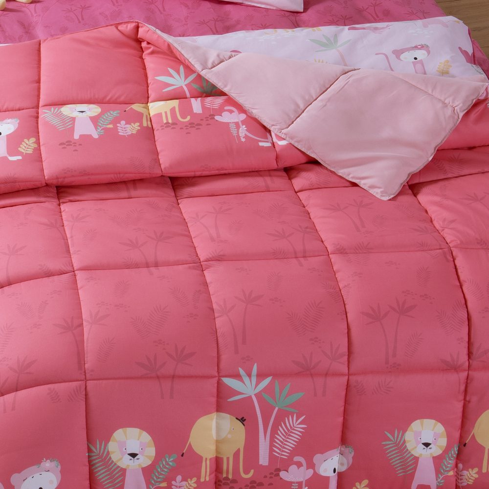 Πάπλωμα Παιδικό Μονό Wild & Sweet 160x220 Nef Nef Homeware, ΕΞΩΤΕΡΙΚΑ:100% ΜΙΚΡ.-ΕΣΩΤΕΡΙΚΑ:100% ΠΟΛ. - Image 2