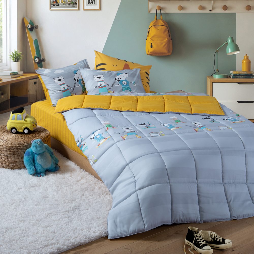 Πάπλωμα Παιδικό Μονό Cool Skating 160x220 Nef Nef Homeware, ΕΞΩΤΕΡΙΚΑ:100% ΜΙΚΡ.-ΕΣΩΤΕΡΙΚΑ:100% ΠΟΛ.
