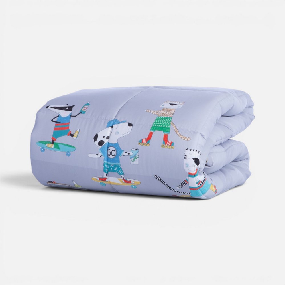 Πάπλωμα Παιδικό Μονό Cool Skating 160x220 Nef Nef Homeware, ΕΞΩΤΕΡΙΚΑ:100% ΜΙΚΡ.-ΕΣΩΤΕΡΙΚΑ:100% ΠΟΛ. - Image 3
