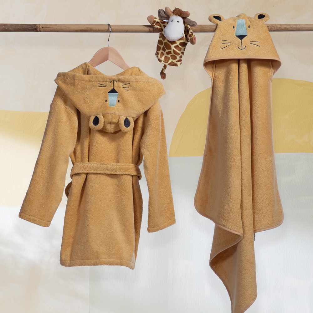Κάπα Βρεφική Wild Company 75x75  Nef Nef Homeware, 100% ΒΑΜΒΑΚΙ - Image 3