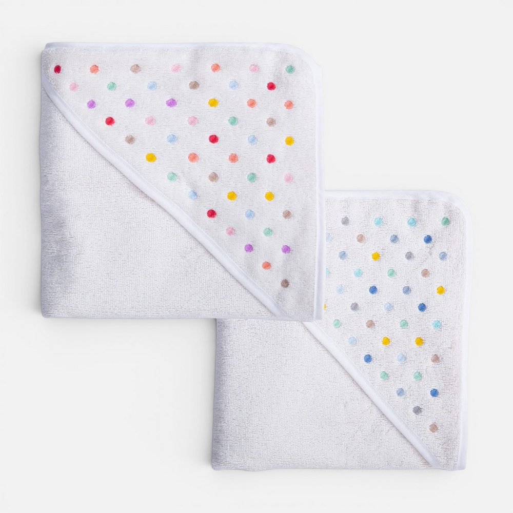 Κάπα Βρεφική Dots 75x75  Nef Nef Homeware, 100% ΒΑΜΒΑΚΙ