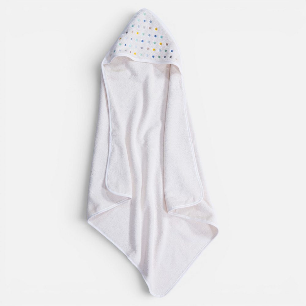 Κάπα Βρεφική Dots 75x75  Nef Nef Homeware, 100% ΒΑΜΒΑΚΙ - Image 3